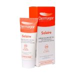 کرم ضد آفتاب SPF50 درماگور مناسب پوست نرمال تا خشک 40 میلی‌لیتر